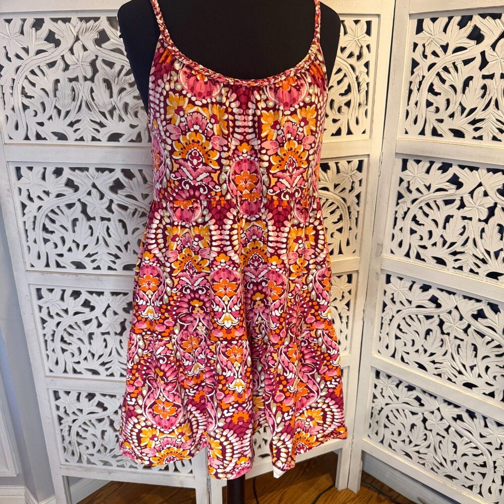 NWT Old Navy Bright Floral Short Summer Dress size small summer